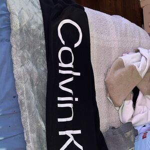 Calvin Klein Black Lounge Pants